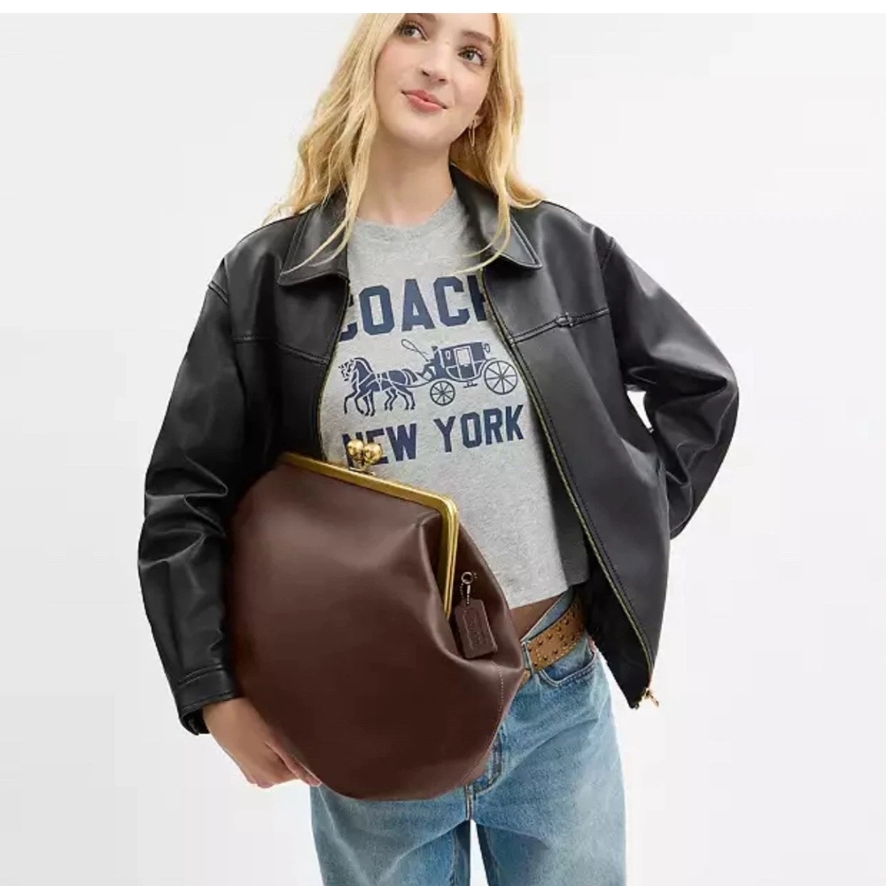Coach Brown Leather Women's Bag